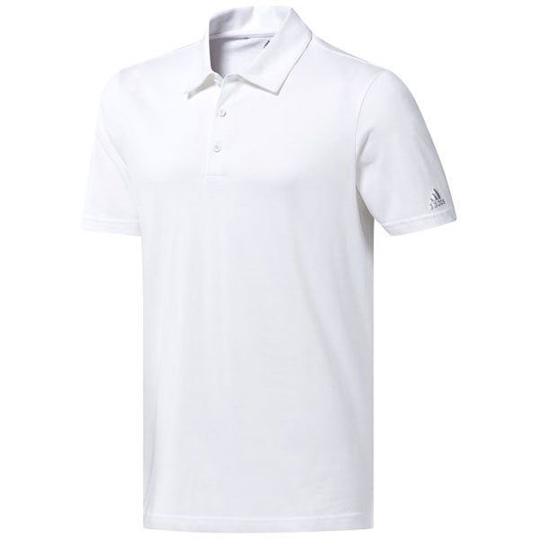 adidas white polo shirt mens