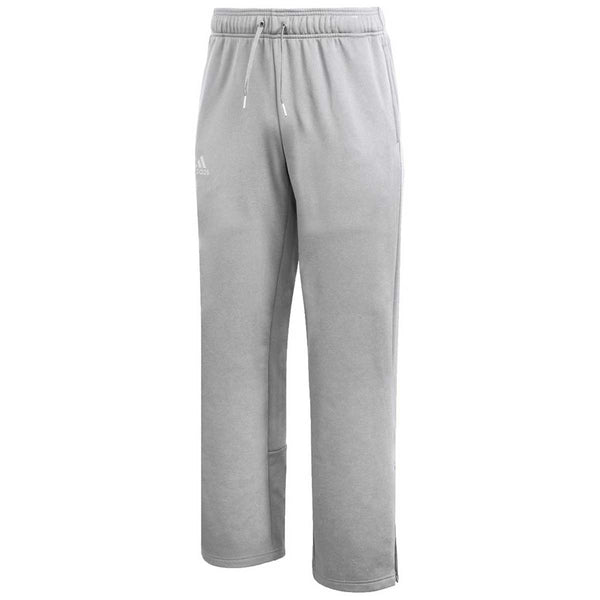 adidas men's team issue fleece open hem pant