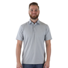 Zusa Men's Cloud Grey Heather Itasca Polo