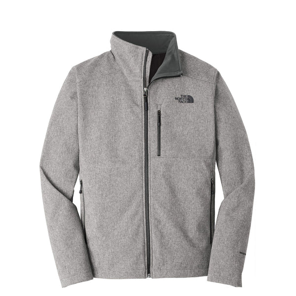 north face softshell grey