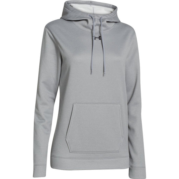 grey under armour hoodie women's