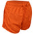 BAW Women's Orange Solid Running Shorts