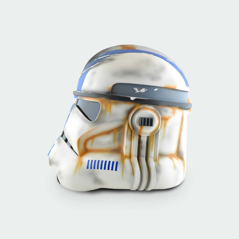 Clone 2 Realistic 501 Legion Damaged / Star Wars / Cosplay Helmet / Clone Wars Phase 2 Helmet