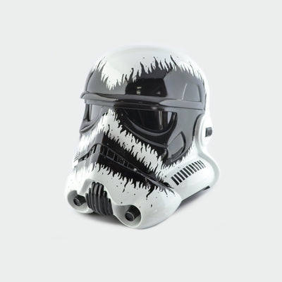 Imperial Trooper Black Metal / Star Wars / Cosplay Helmet / Imperial Trooper Helmet - Cyber Craft