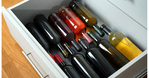 DIY Wine Organizer cellar