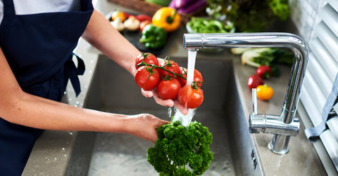 prevent food poisoning wash your vegetables