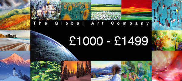 The Global Art Company Artwork for £1000 - £1499