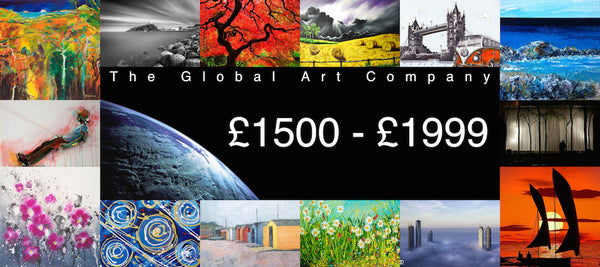 The Global Art Company Artwork for £1500 - £1999