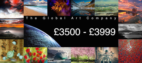 The Global Art Company Artwork for £3500 - £3999