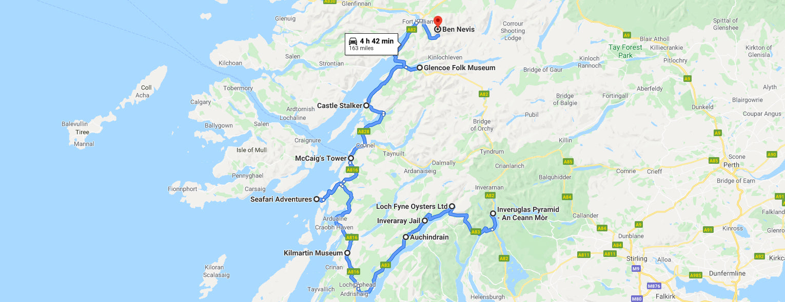 Argyll Map