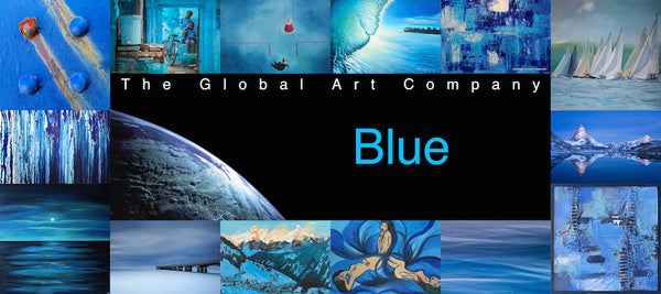The Blue art collection on The Global Art Company