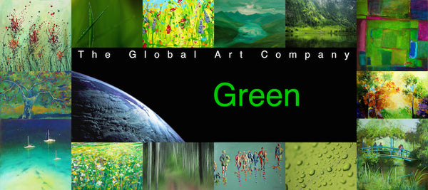 The Green art collection on The Global Art Company