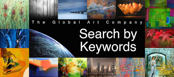 The Global Art Company keyword search page