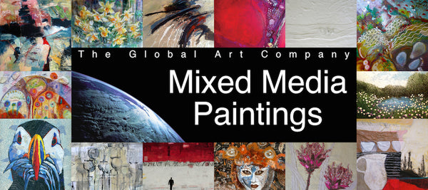 The Mixed Media Art Collection at The Global Art Company