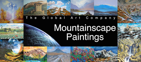 The Global Art Company Mountainscape Paintings Gallery