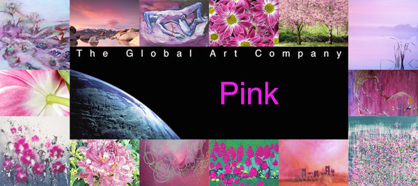 The Pink art collection on The Global Art Company
