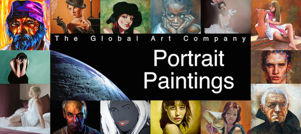 The Global Art Company Portrait Paintings Gallery