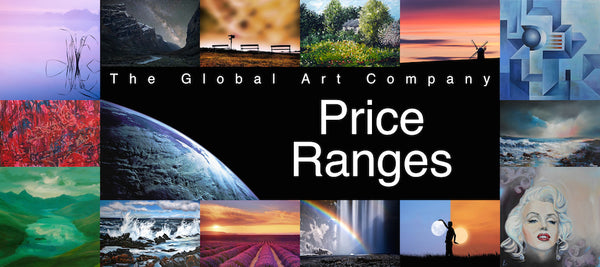 The Global Art Company Prices search page