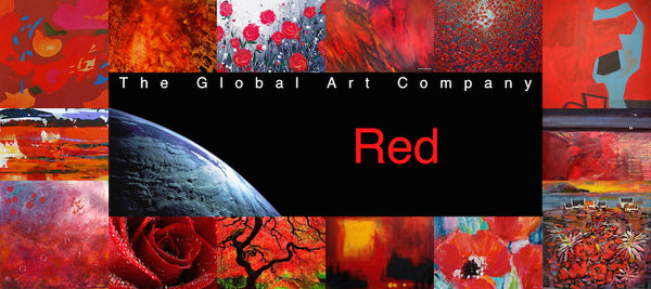 The Red art collection on The Global Art Company