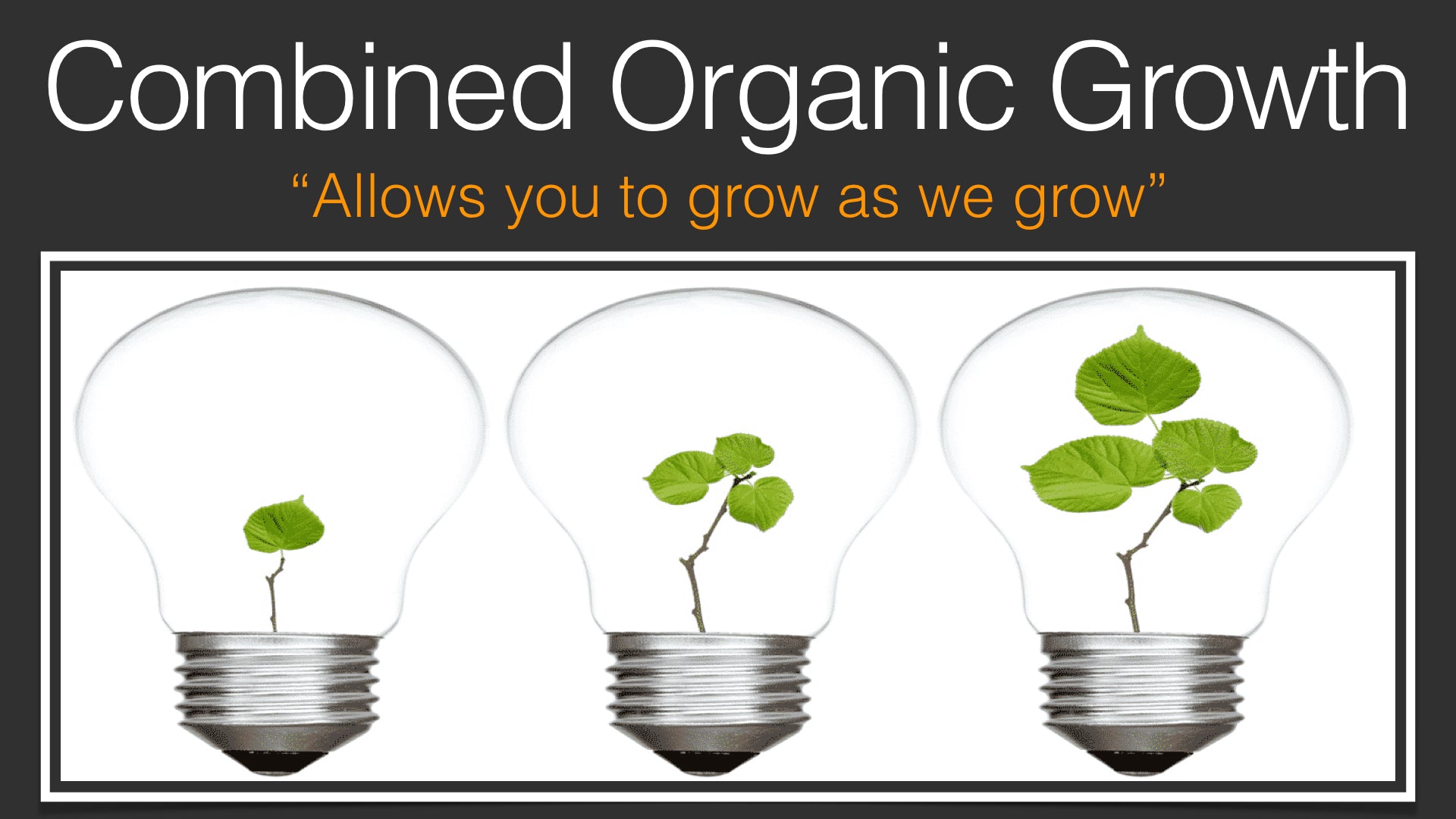 Combined organic Growth