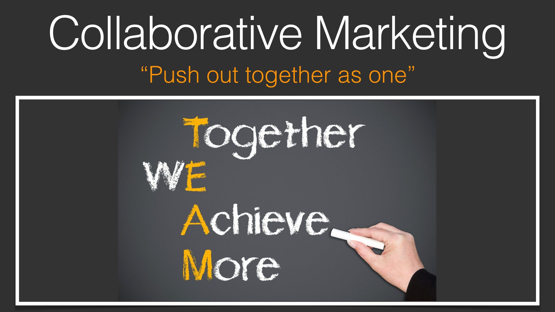 Collaborative Marketing