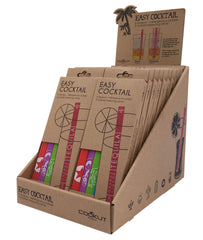 Set de 6 mélangeurs avec recettes de coktail