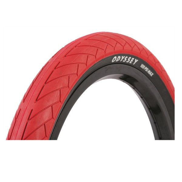 red bmx tires