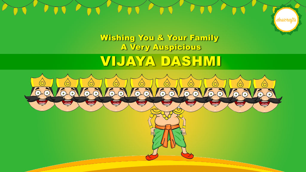 Happy Vijayadashmi from DesiCrafts