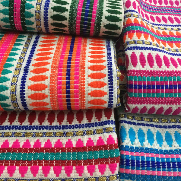 Colorful woven cotton heavy weight fabrics