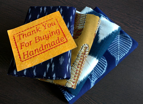 thank you for buying handmade from DesiCrafts