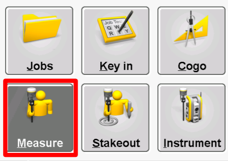 Trimble Access - Measure RTK points