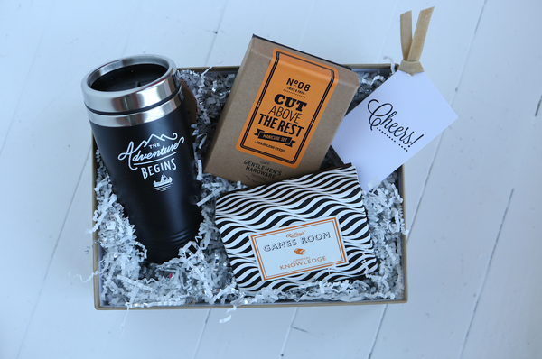 Father's Day Gift Crate | Custom Gift Crates for Dad | Father's Day Gift Packages | VelvetCrate | For Him Gift Crates