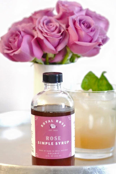 National Gin Day, Royal Rose Simple Syrup, VelvetCrate