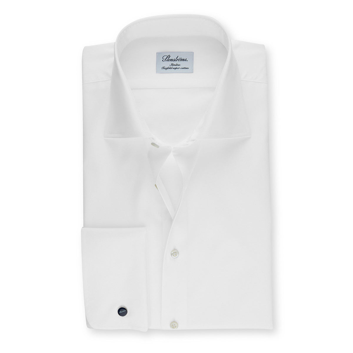 Stenströms Cotton Slimline Single Cuff Shirt In 7227711467000 in White for Men Mens Clothing Shirts Formal shirts 