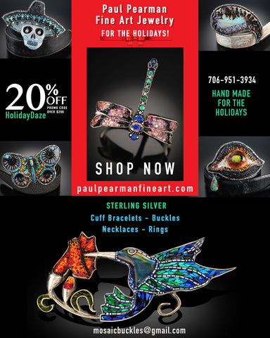 ​Wrap Up - Paul Pearman Fine Art Jewelry For The Holidays! #paulpearman paulpearmanfineart.com