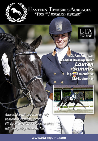 Lauren Sammis Endorses ETA-Equine