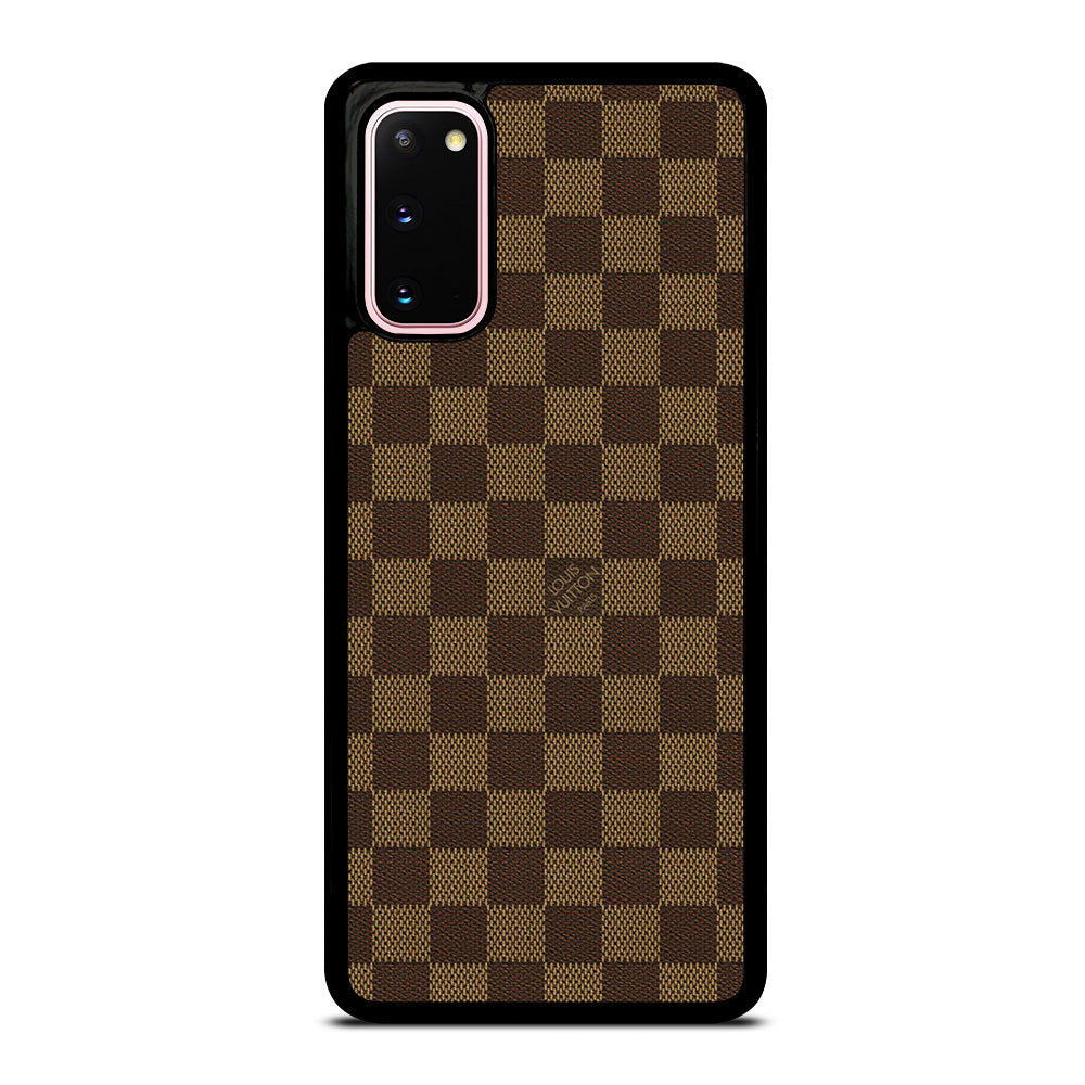 Classic Louis Vuitton Brown Monogram x Supreme Logo Samsung Galaxy S20 Clear  Case