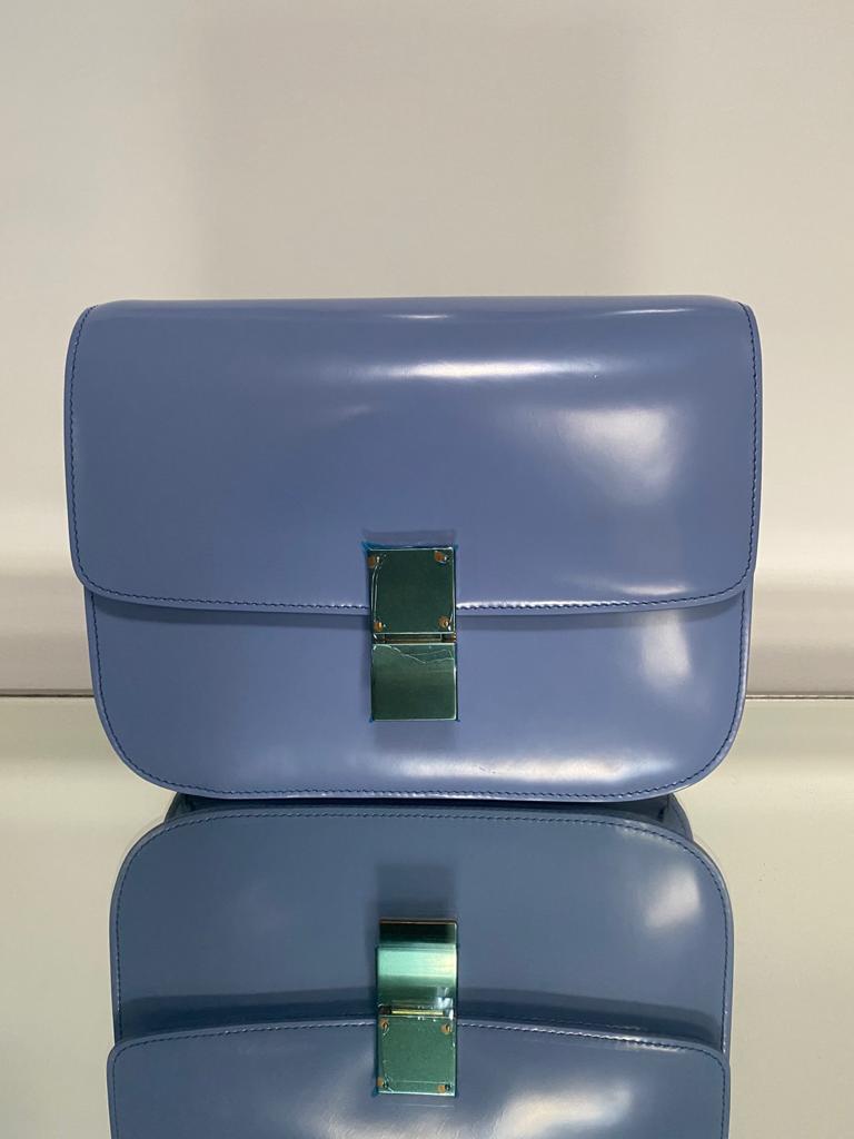 celine box blue