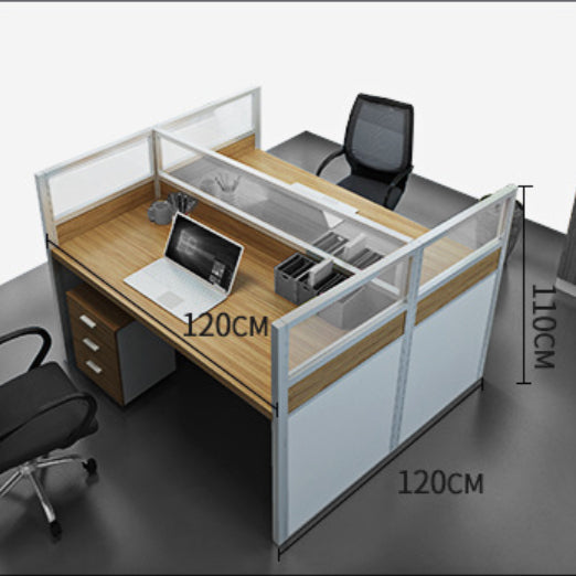 office table double chair