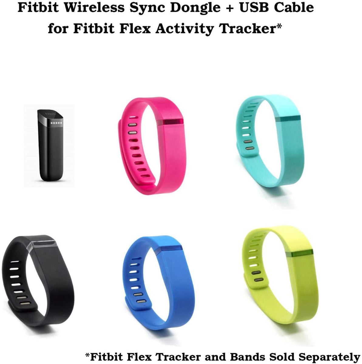 Fitbit Sync Dongle with USB Charging Cable Cord for – Newlife Deals