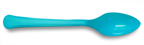 CCF重型4G PP塑料甜品勺-蓝色1000件/箱