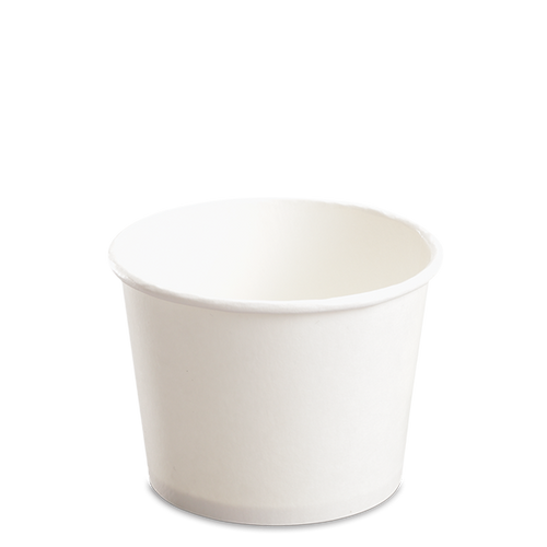 CCF 12盎司(D102MM)汤纸杯(热/冷使用)-白色1000片/盒