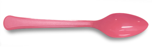 CCF重型4G PP塑料甜品勺-粉红色1000片/箱