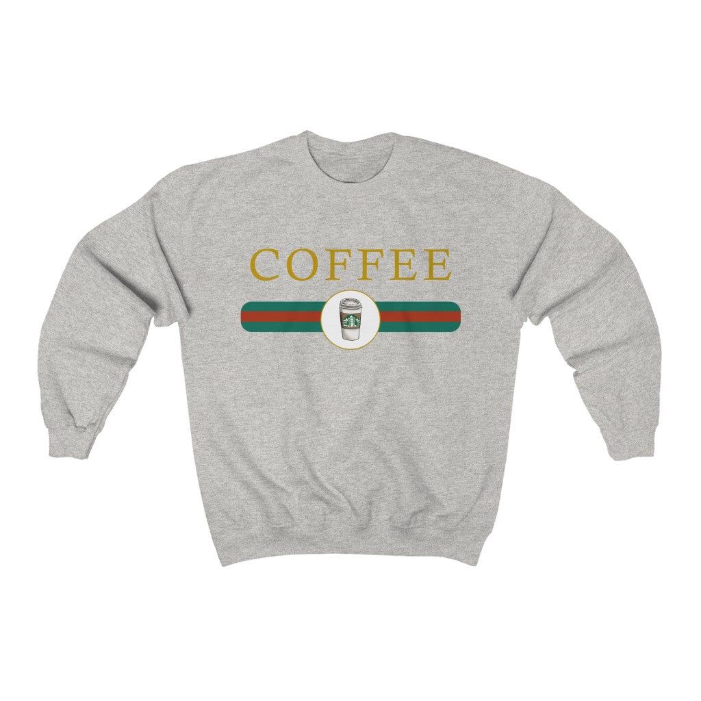 gucci inspired coffee shirt
