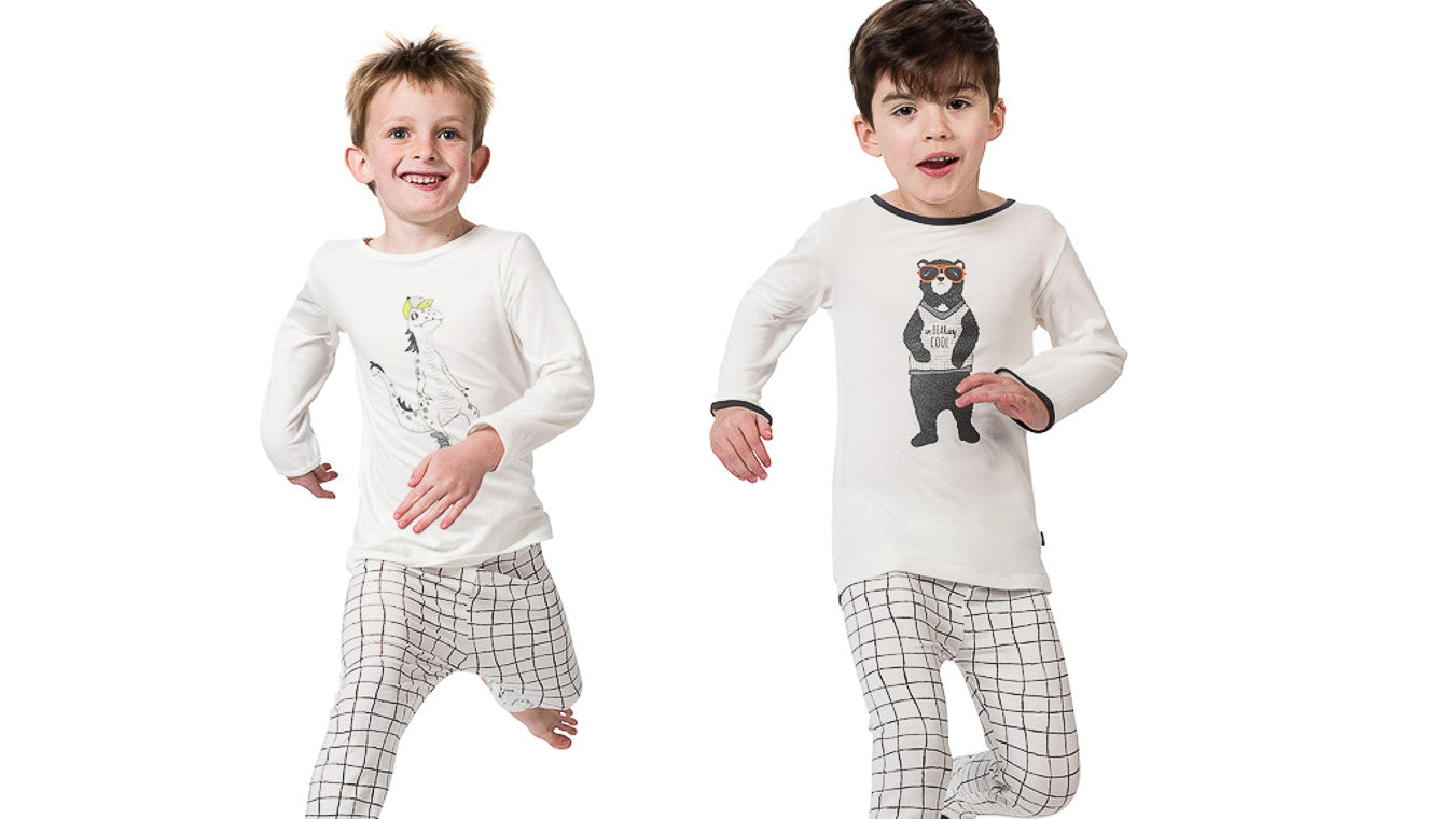 Bamboo pyjamas for boys