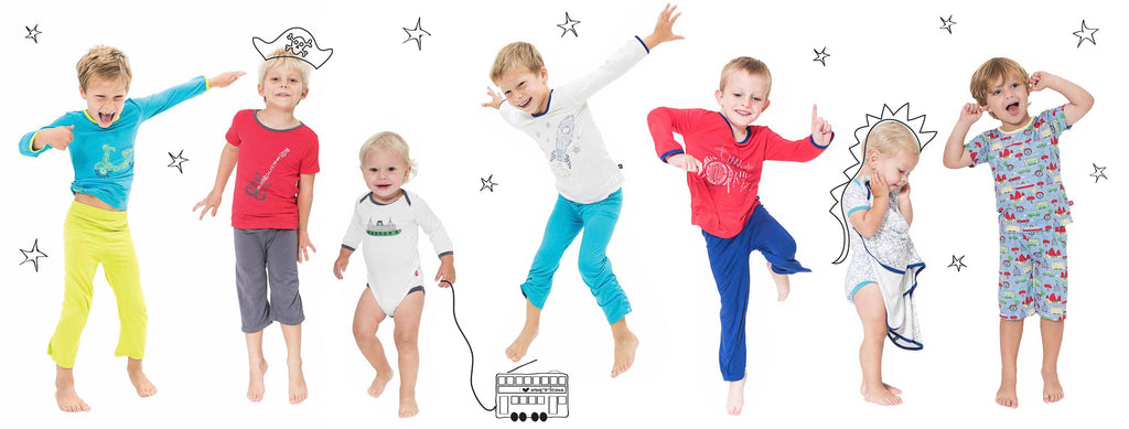 Bamboo loungewear and sleepwear for boys