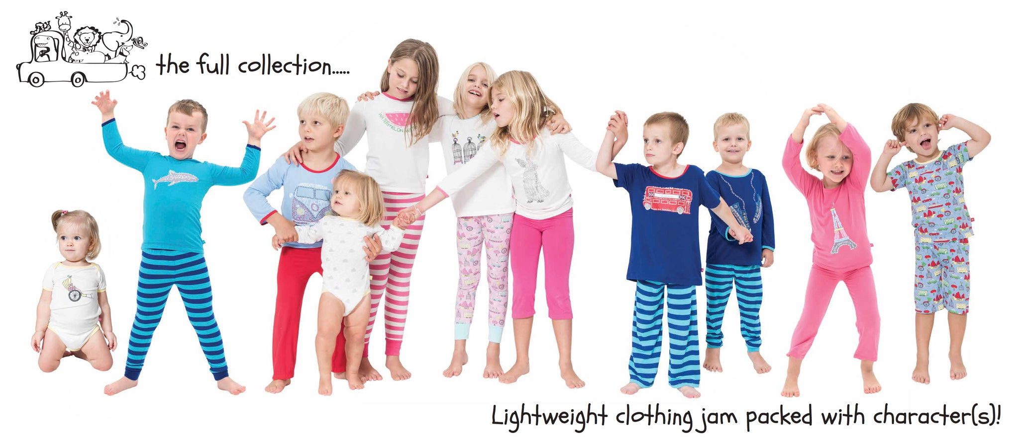 Snug-a-licious bamboo loungewear for kids