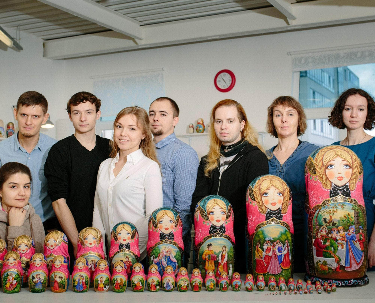 large russian dolls