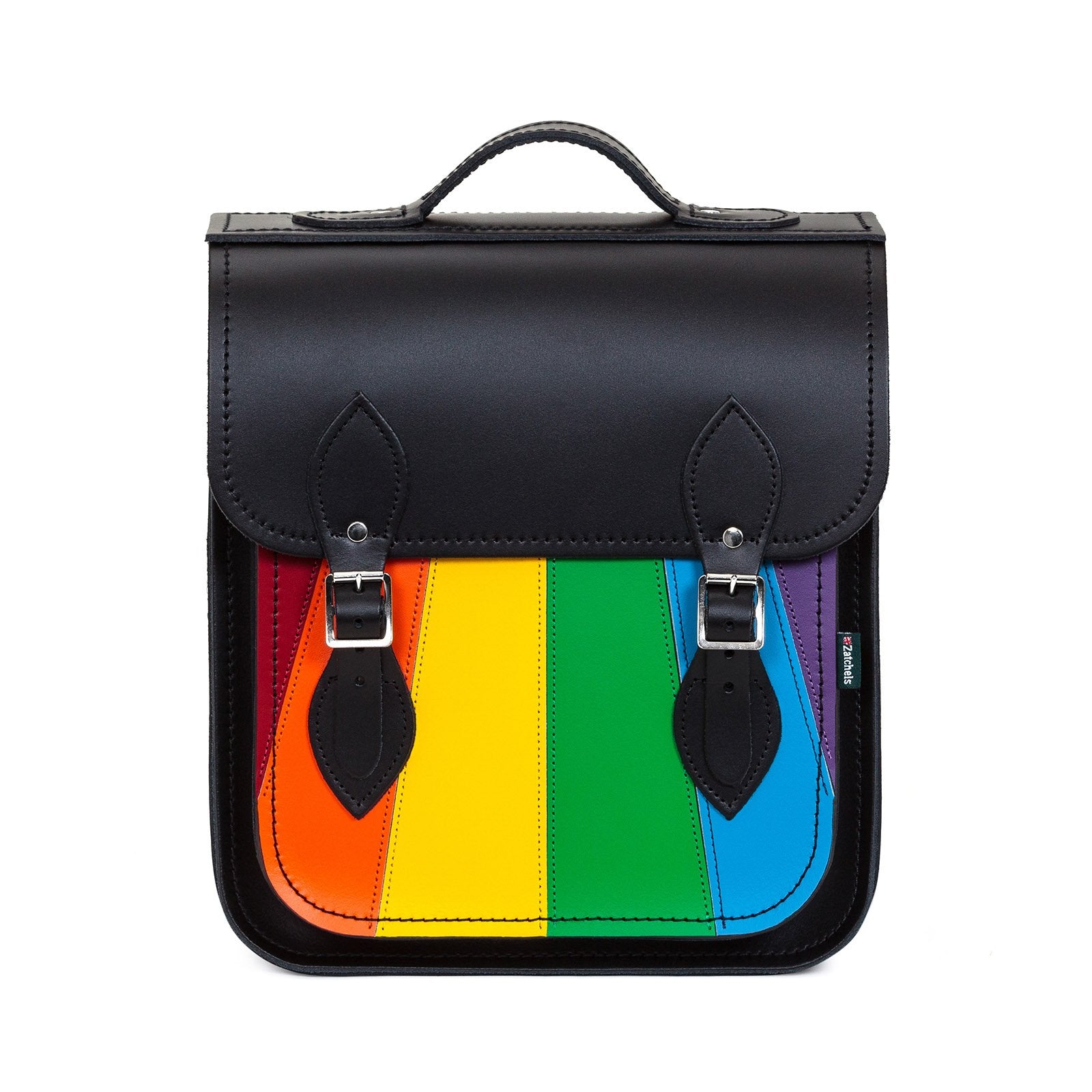 Handmade Leather City Backpack - Pride - Small