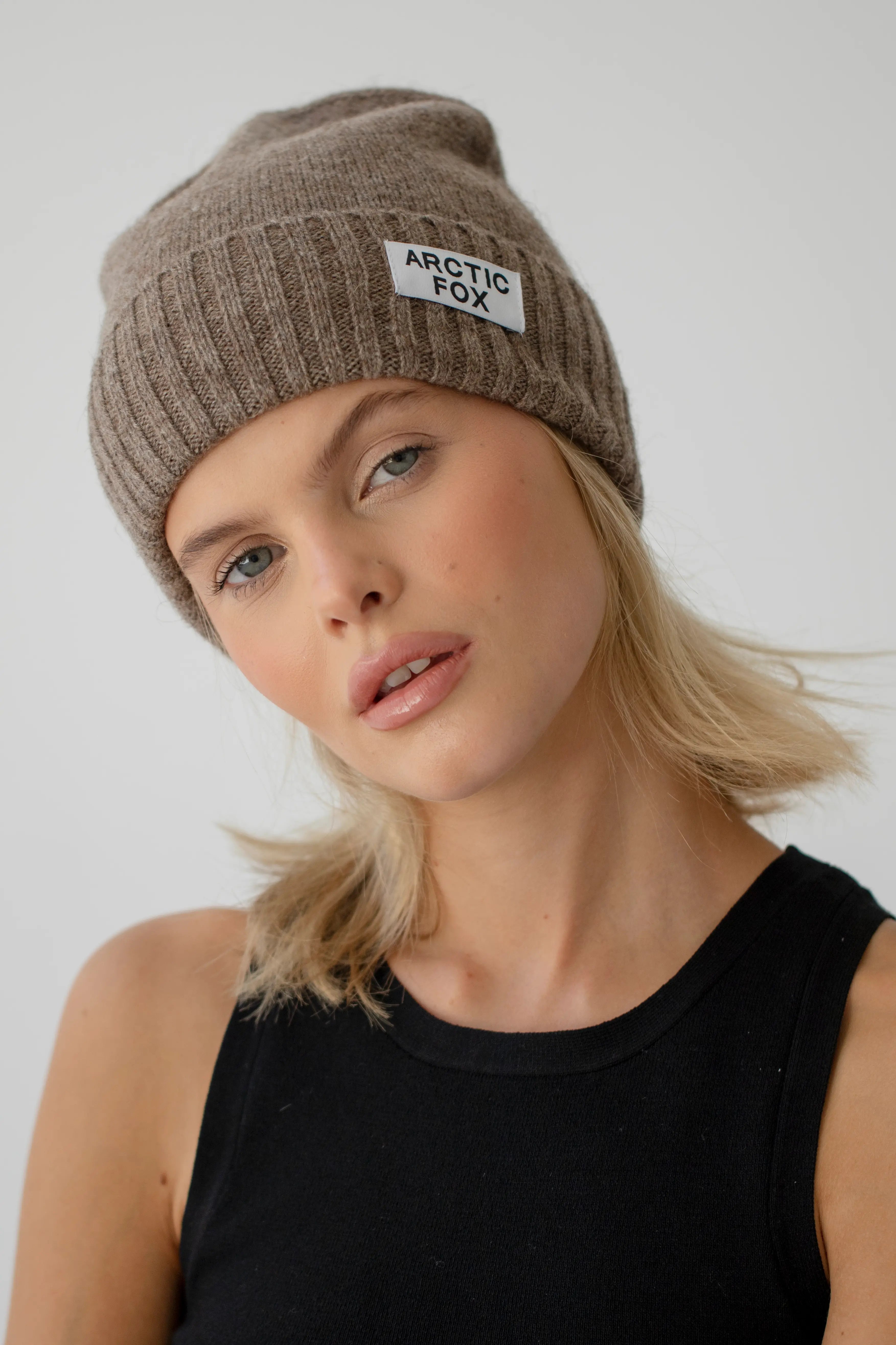 Curate - Arctic Fox Co. Beanie - Sustainable Women's Fashion
